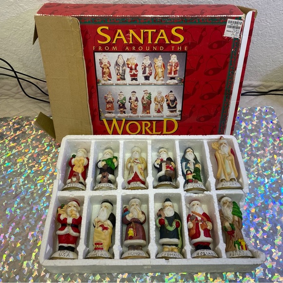 Santa Figurines From Around The World